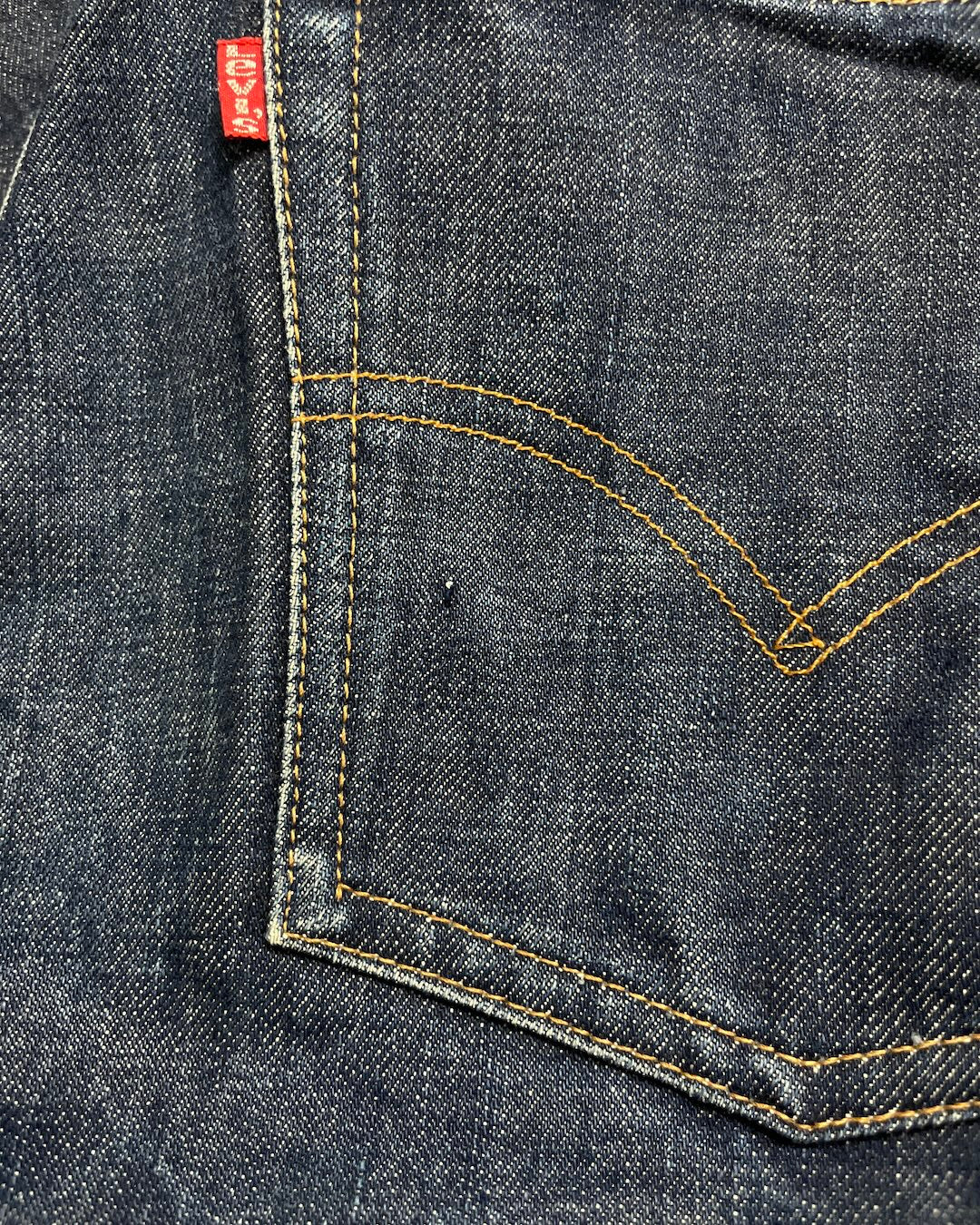 70's Levi's 505 66前期 ボタン裏6 スモールe 42talon ウエストチェーン 平行ステッチ パキパキ W30 L28 リーバイス