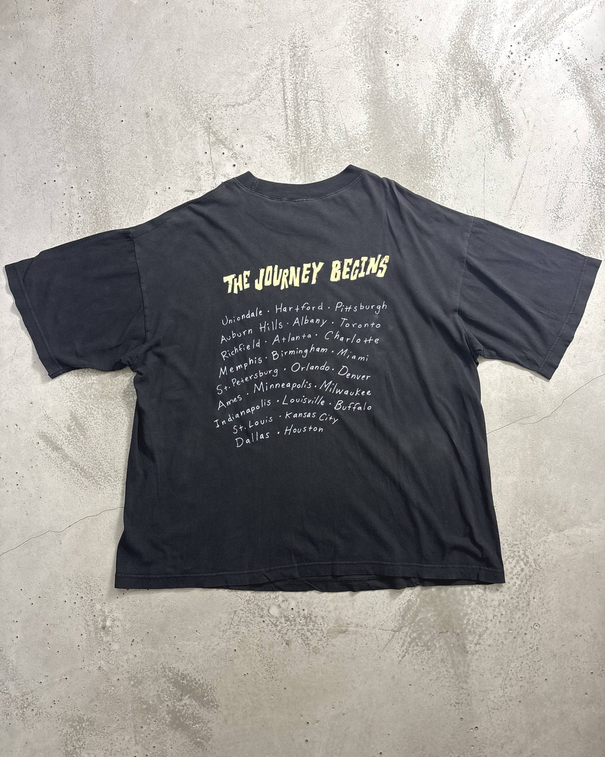 90's Billy Joel 93-94 ツアーTシャツ バンドT 両面プリント 表記XLサイズ ビリー ジョエル