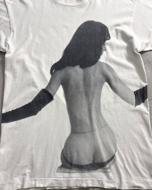 90's Unknown フォトTシャツ 脇下プリント