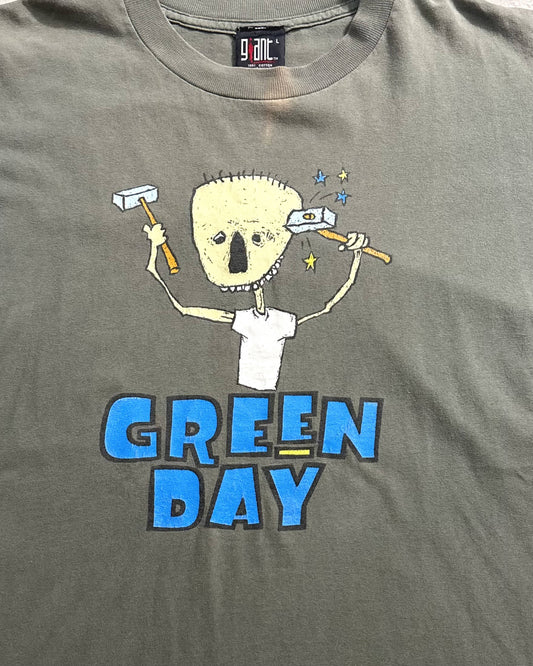 90's Green Day "NIMROD" バンドTシャツ 両面プリント 表記L USA製 グリーンデイ