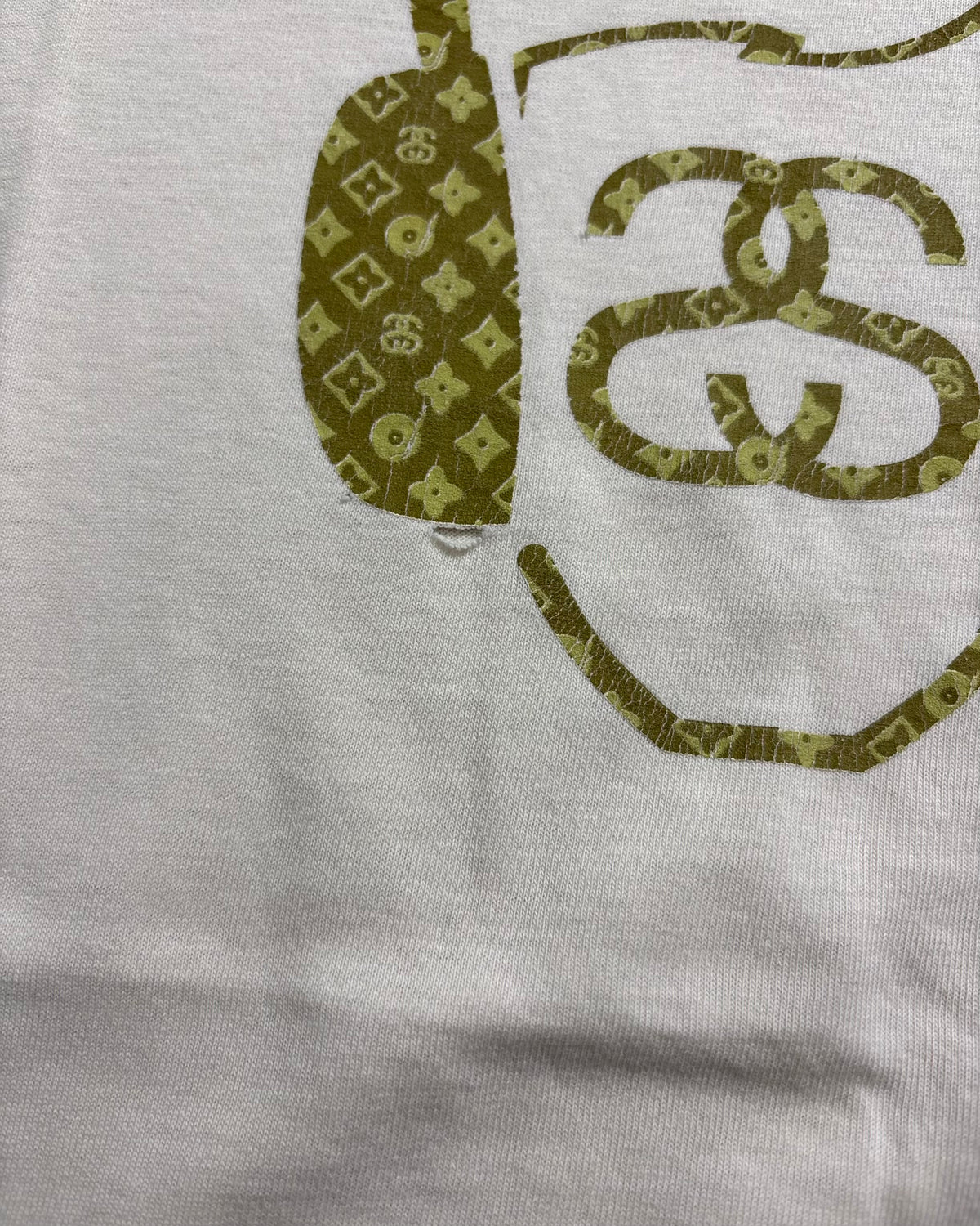 90's Stussy "Monogram headphone" プリントTシャツ Oldstussy 表記L USA製 ステューシー