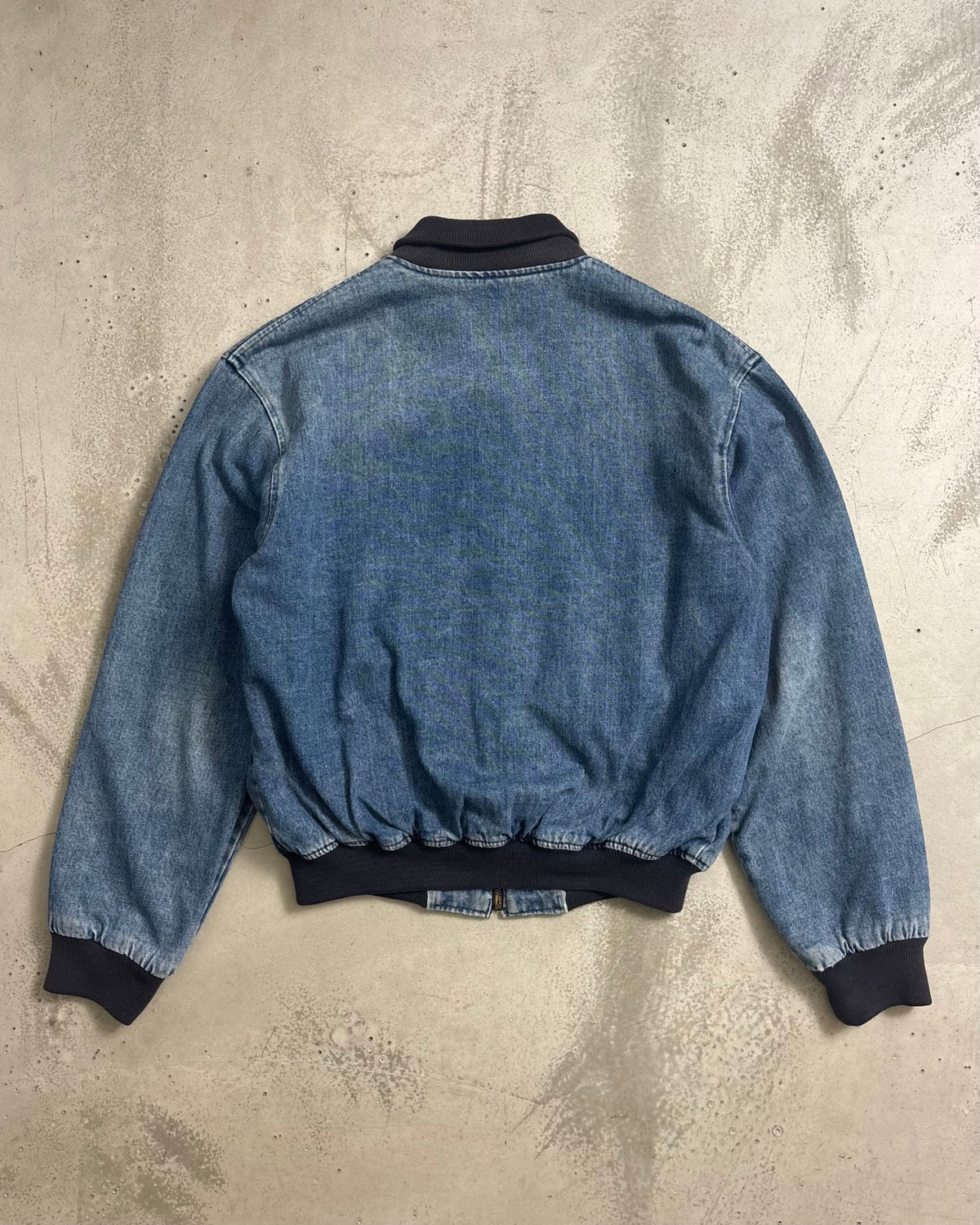 90's POLO COUNTRY デニムボンバージャケット Ralph Lauren 表記M USA製 ポロカントリー ラルフローレン
