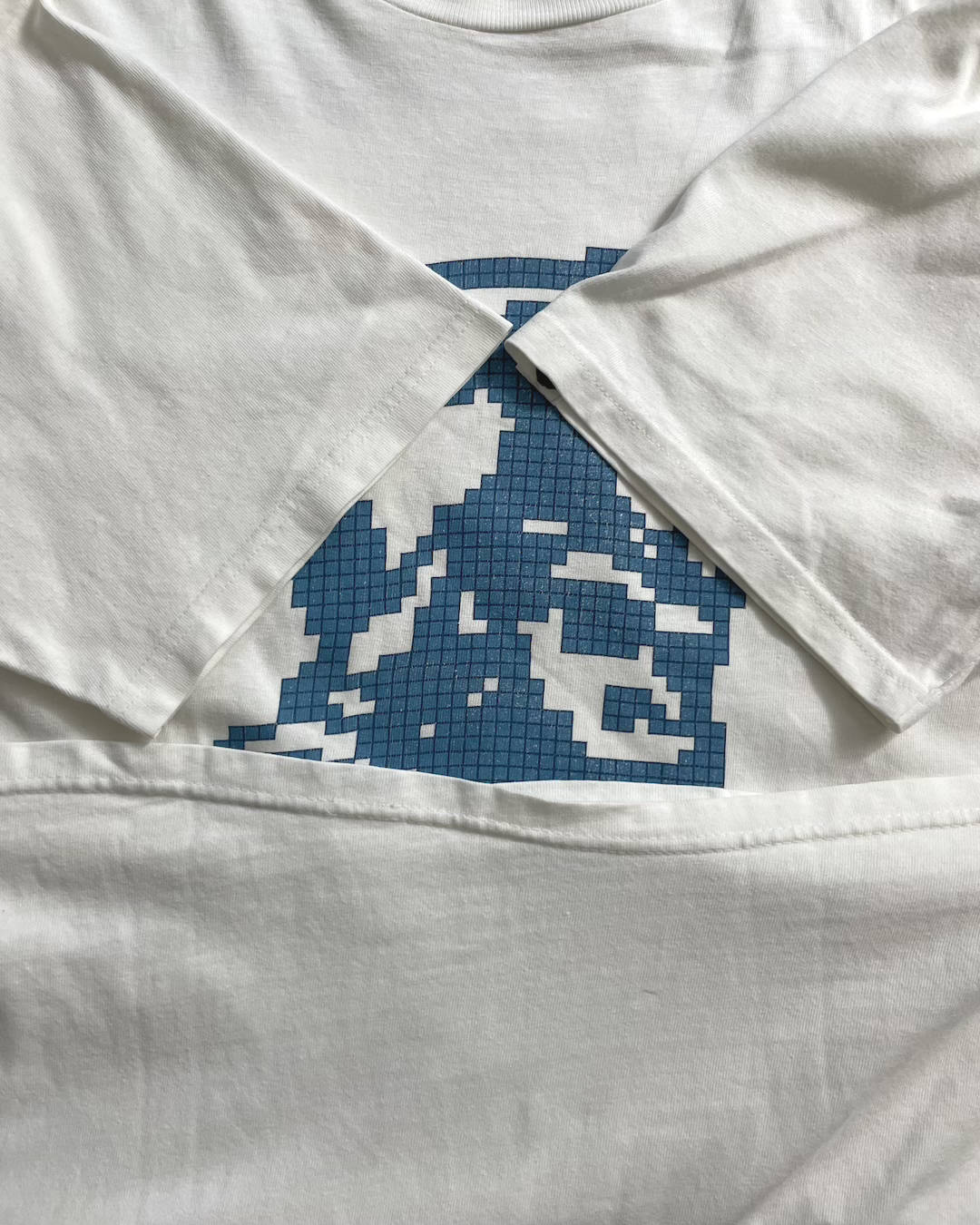 90's A BATHING APE Pixel Art T-shirt Double-sided Print Size M Ape