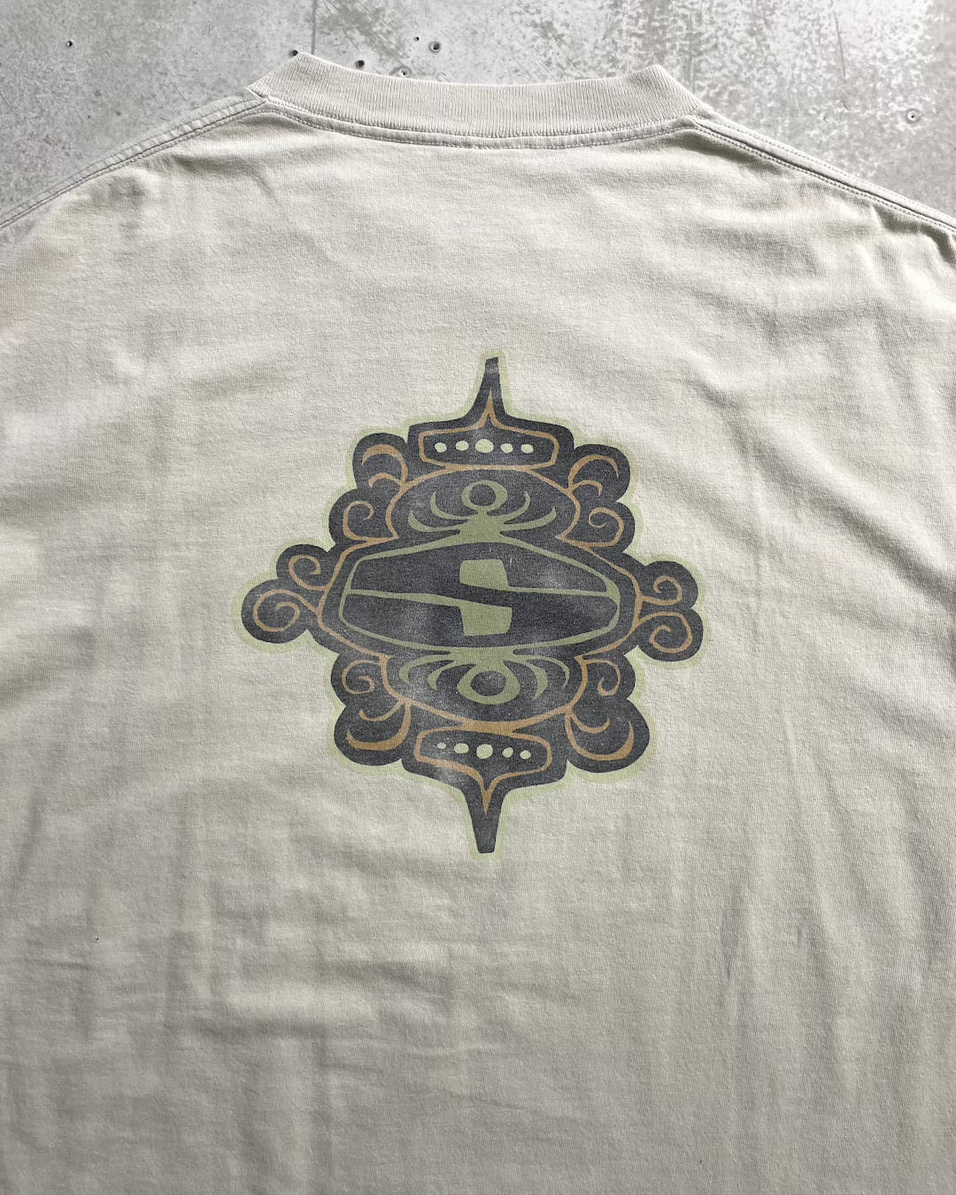90's Stussy Back Print T-shirt Old Stussy Double-sided Print Size L Made in USA