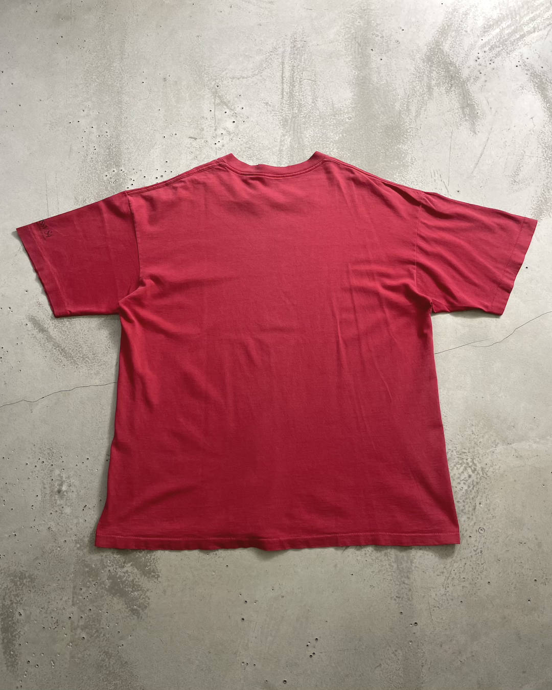 90's Stussy "Apple" パロディTシャツ Oldstussy 表記XL USA製 オールドステューシー アップル