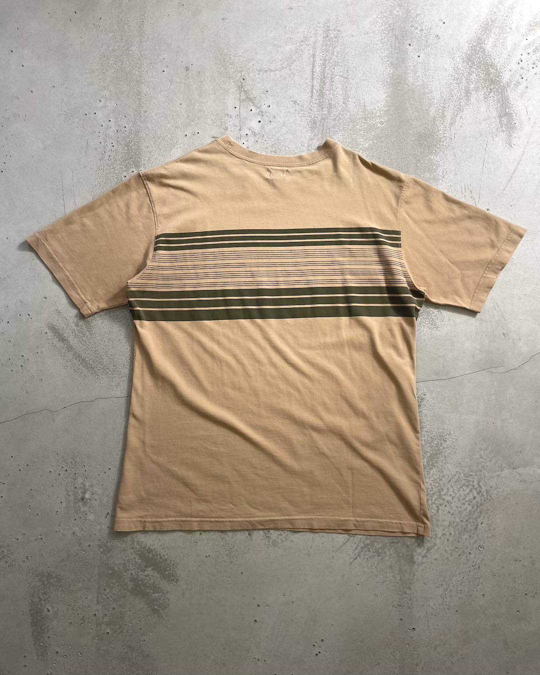 90's Stussy ボーダーTシャツ Oldstussy 両面プリント 表記L オールドステューシー