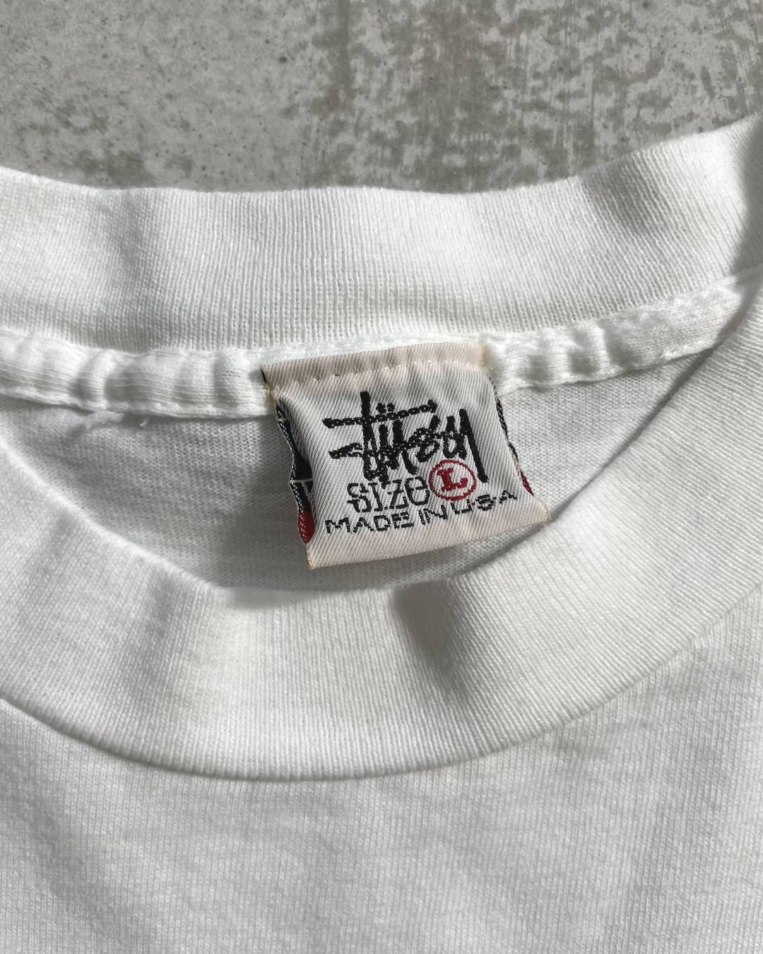 90's Stussy "Stussy outdoors" プリントTシャツ 両面プリント 表記L USA製  オールドステューシー