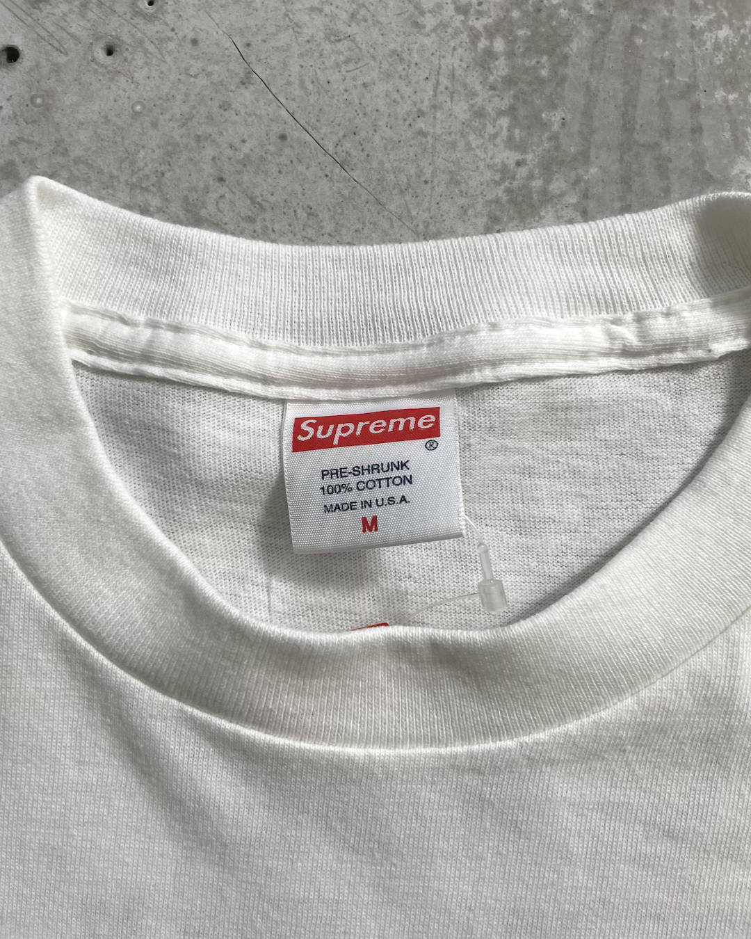 "DEADSTOCK" 09SS Supreme x Malcolm maclaren フォトTシャツ 両面プリント 表記M USA製 シュプリーム