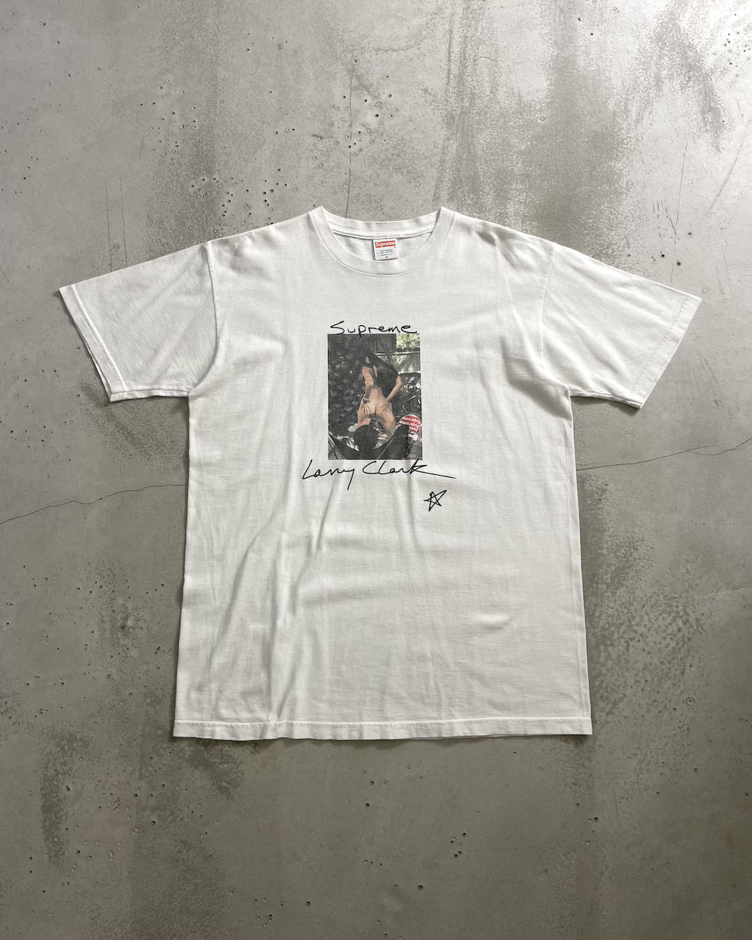 17SS Supreme "Larry Clark" フォトTシャツ 表記M USA製 シュプリーム