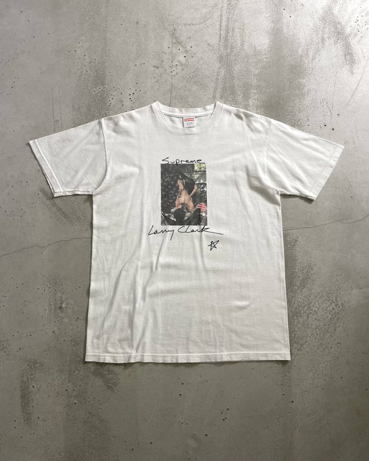 17SS Supreme "Larry Clark" フォトTシャツ 表記M USA製 シュプリーム