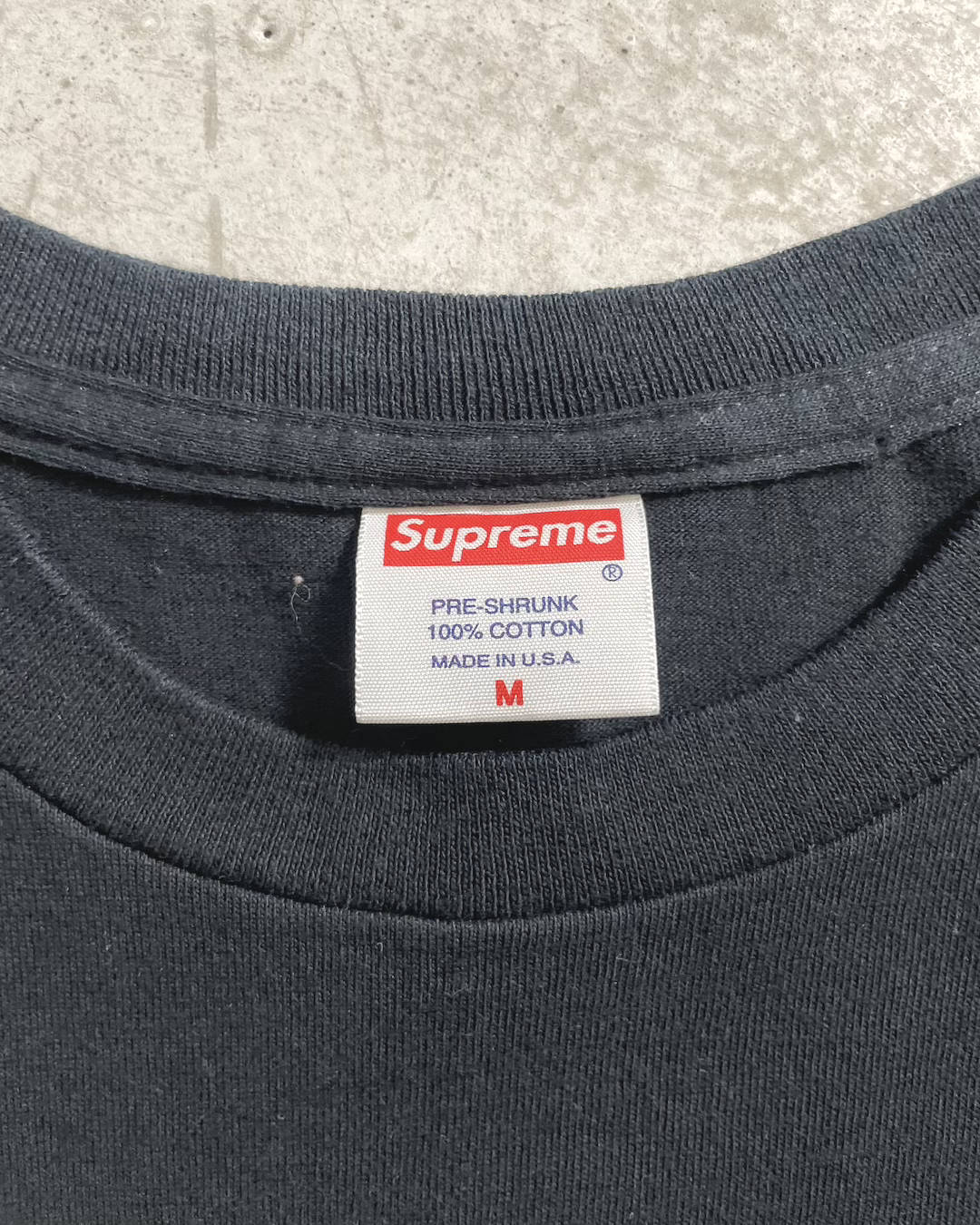 08FW Supreme "Fuck this life" print T-shirt Double-sided print Size M Made in USA Supreme