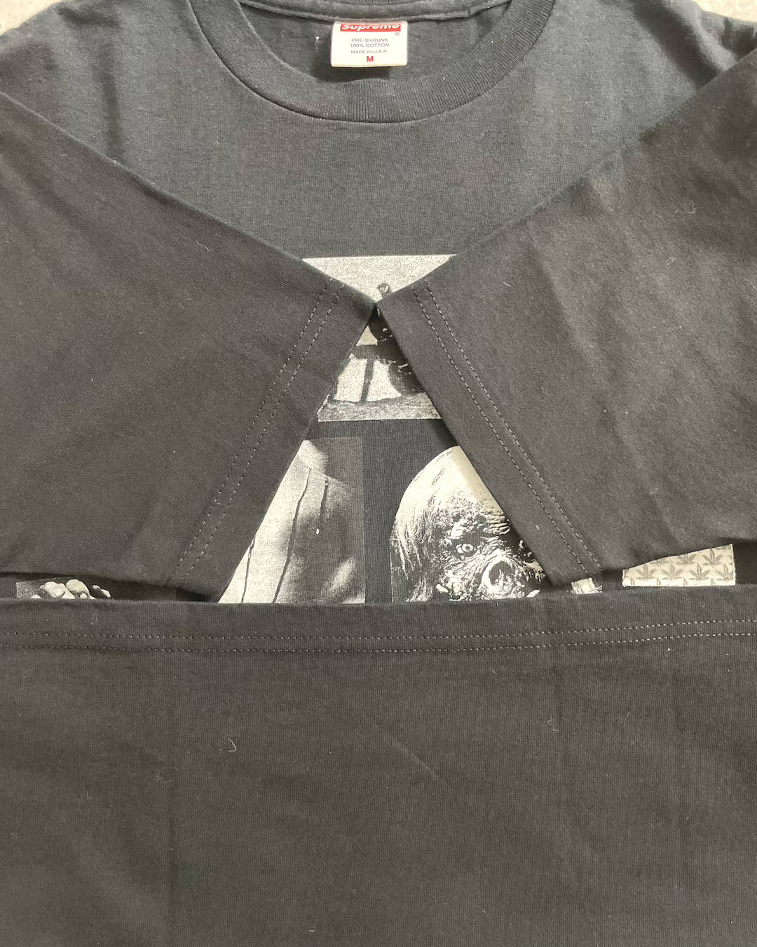 08FW Supreme "Fuck this life" print T-shirt Double-sided print Size M Made in USA Supreme