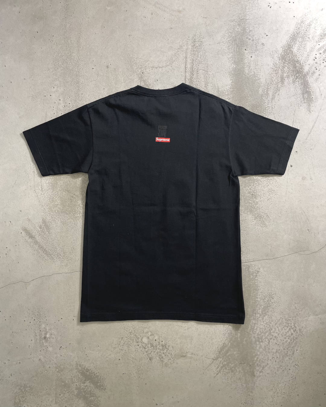 08FW Supreme "Fuck this life" print T-shirt Double-sided print Size M Made in USA Supreme