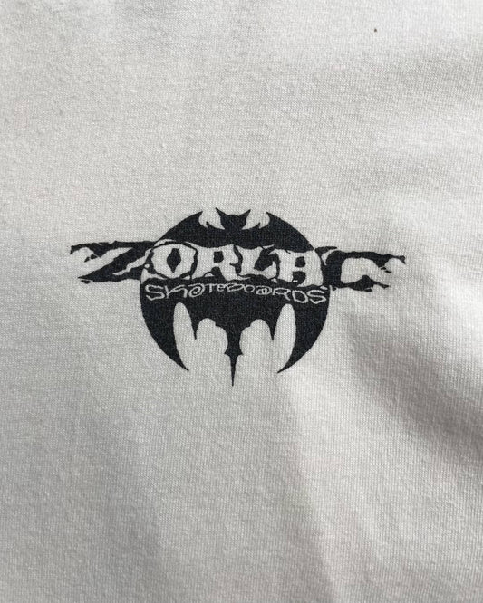 80's ZORLAC "ZOMBU" アートTシャツ PUSHEAD 両面プリント ゾーラック