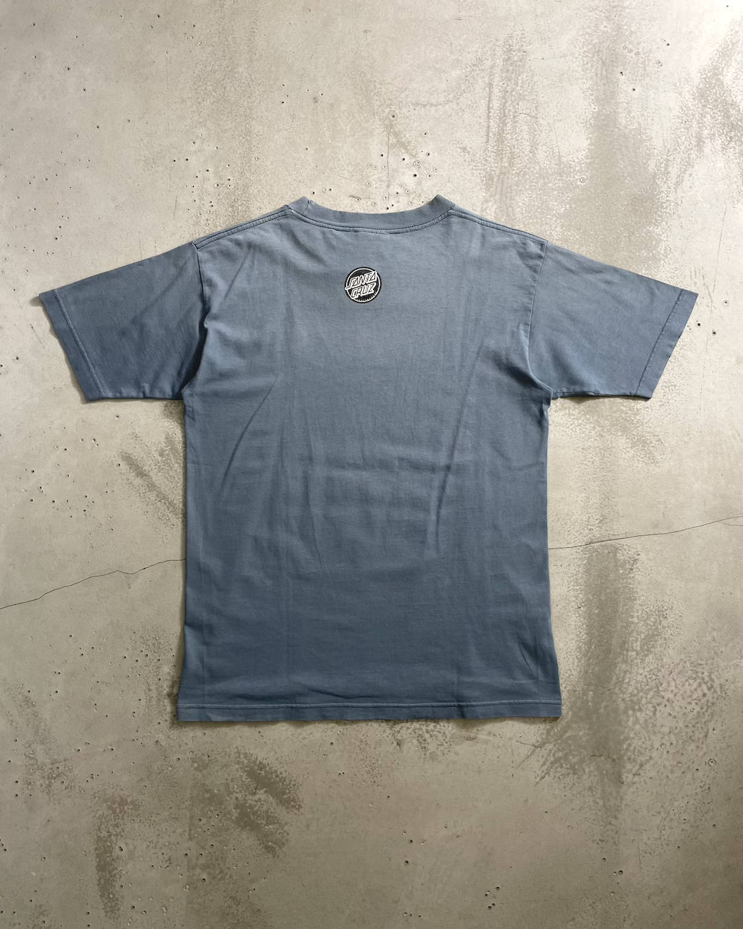 90's SANTA CRUZ "SKATEBOARDING IS NOT A CRIME" プリントTシャツ 両面プリント 表記M USA製 サンタクルズ