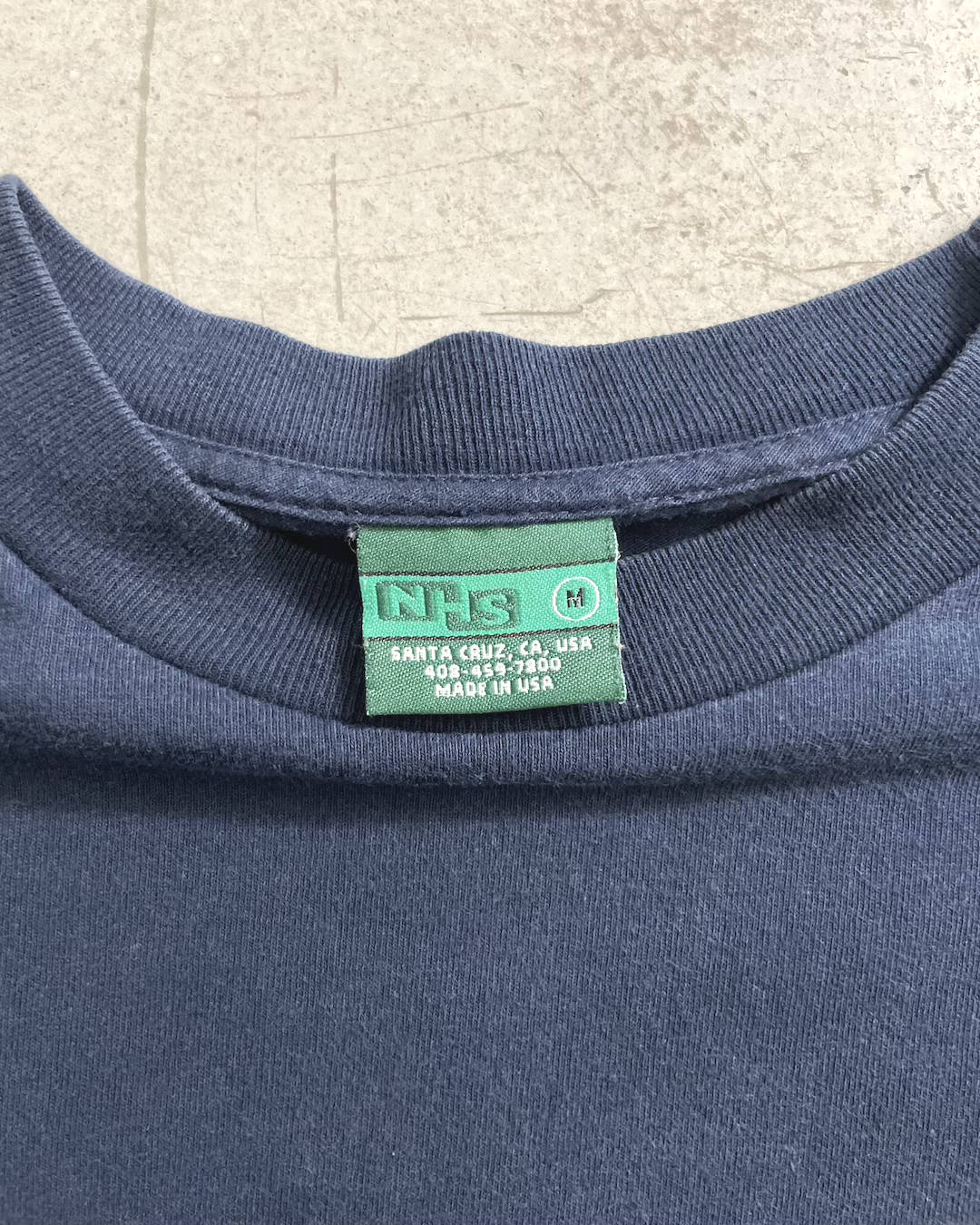 90's SANTA CRUZ"Classic dot" スケートロングスリーブTシャツ 両面プリント 表記M USA製 サンタクルズ クラシックドット