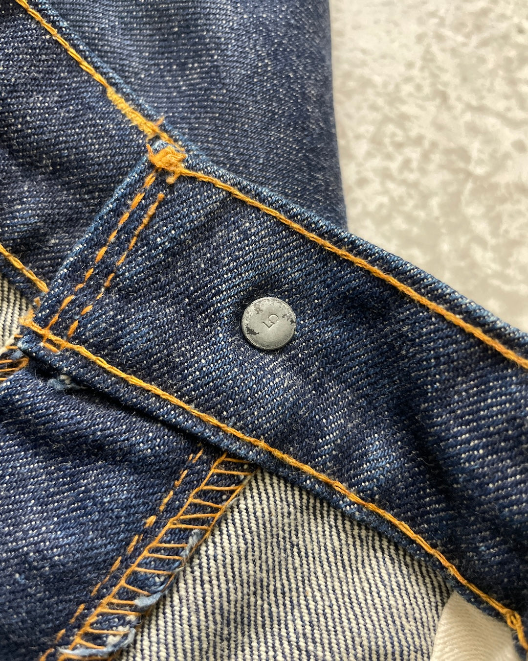 70's Levi's 505 66前期 ボタン裏6 スモールe 42talon ウエストチェーン 平行ステッチ パキパキ W30 L28 リーバイス