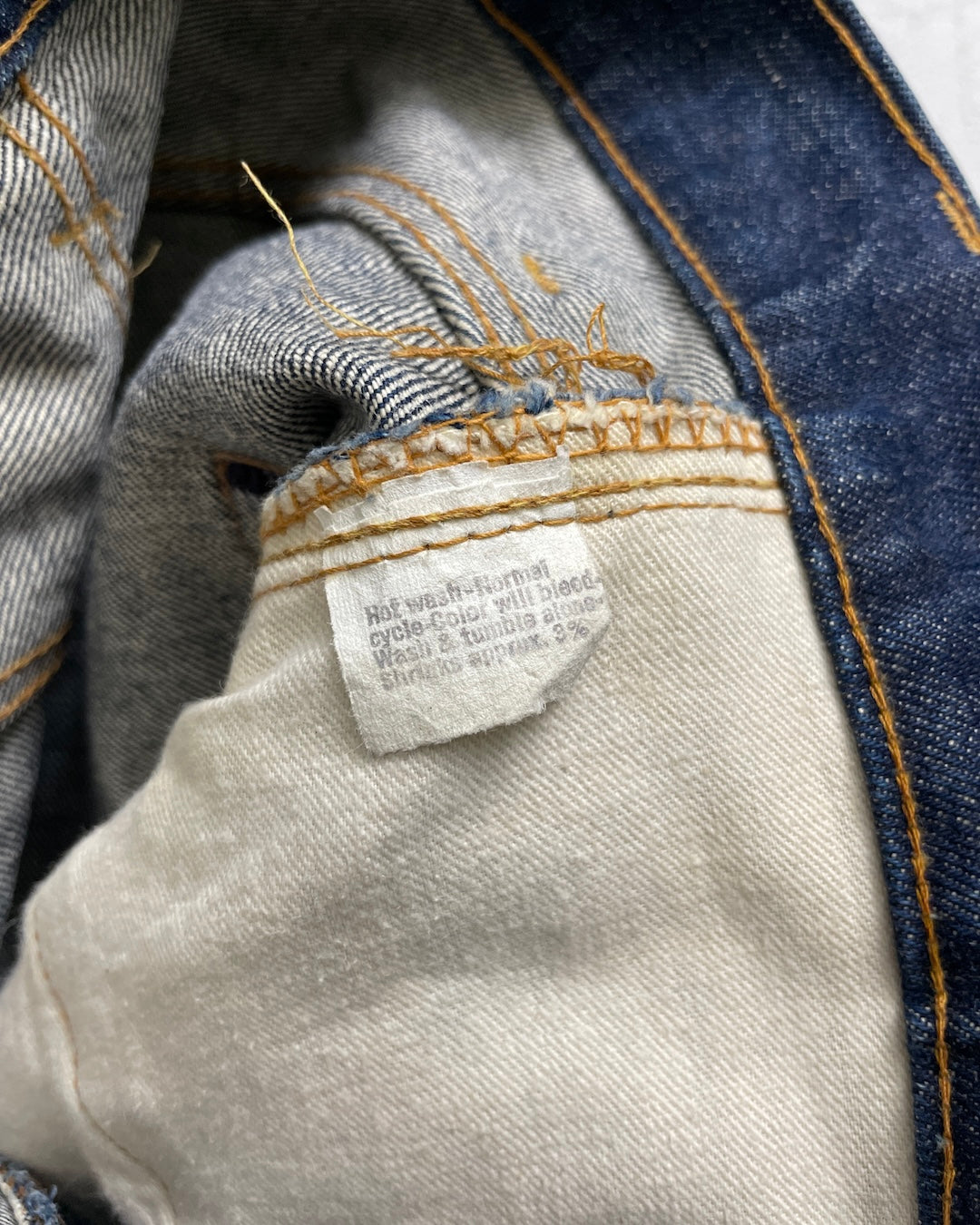 70's Levi's 505 66前期 ボタン裏6 スモールe 42talon ウエストチェーン 平行ステッチ パキパキ W30 L28 リーバイス