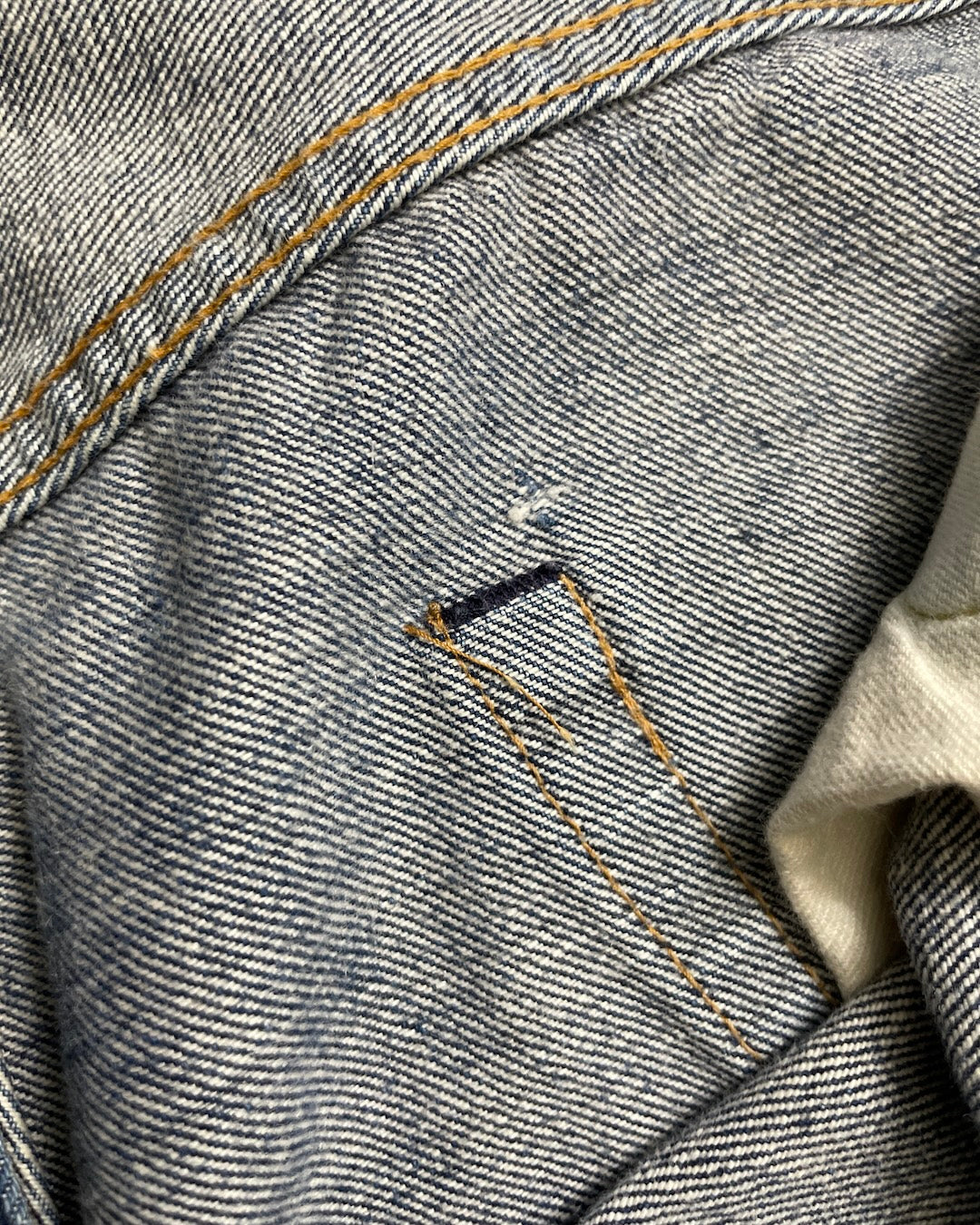 60's Levi's 501 BIGE ボタン裏16 ウエストチェーン 平行ステッチ 赤耳 W34 L30 リーバイス