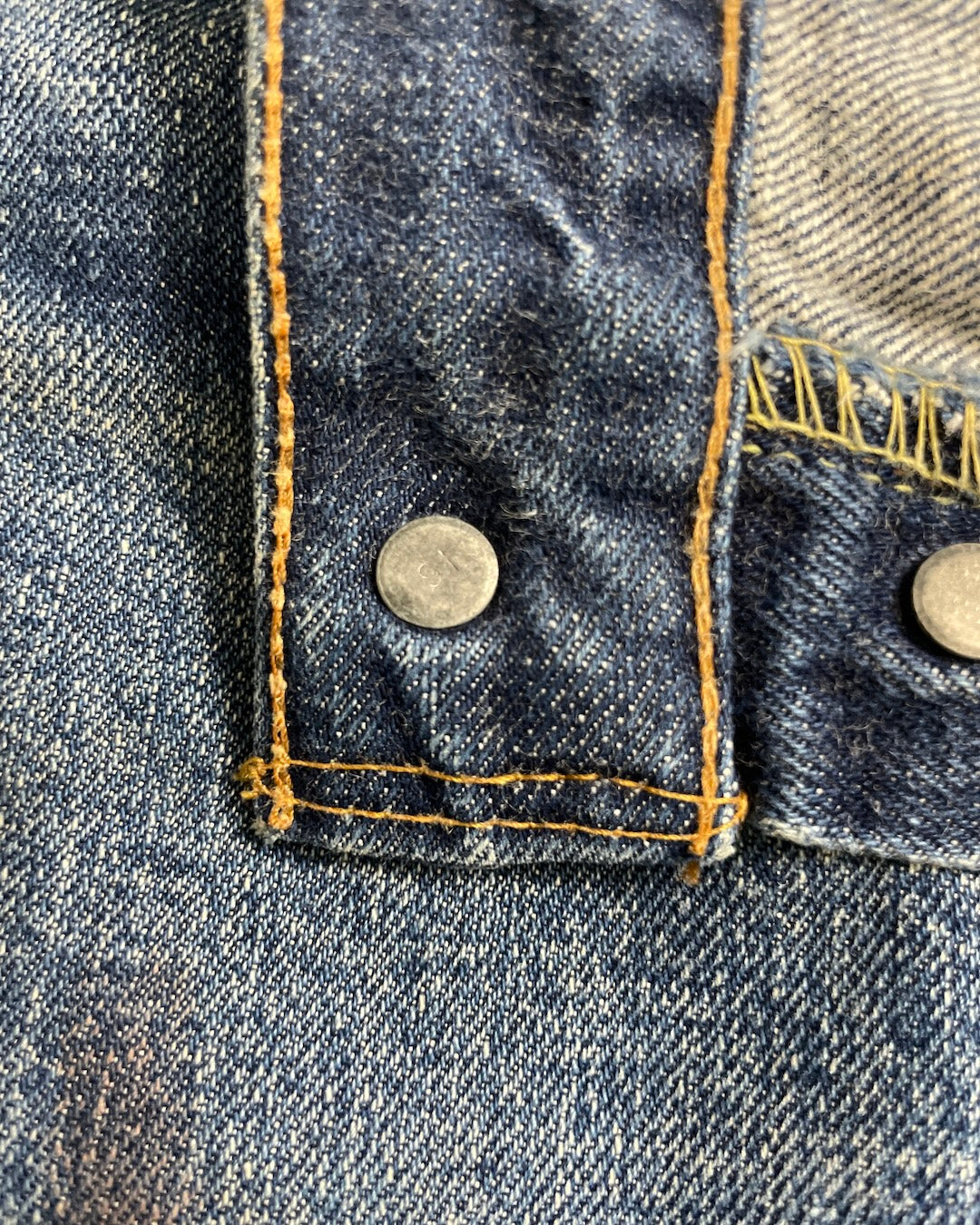 60's Levi's 501 BIGE ボタン裏16 ウエストチェーン 平行ステッチ 赤耳 W34 L30 リーバイス