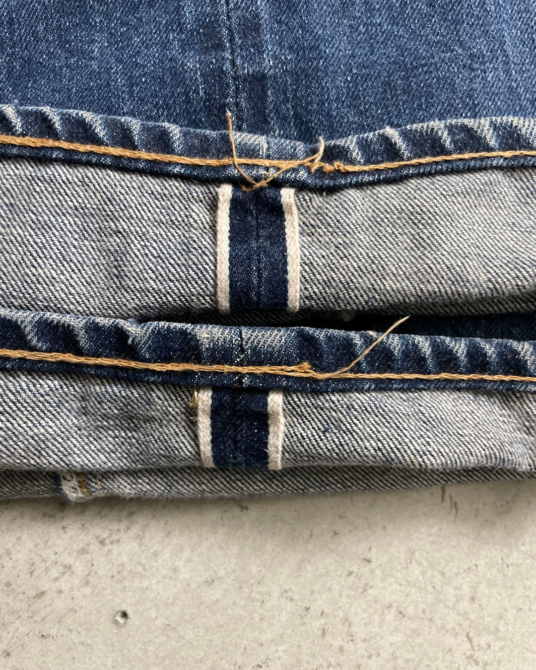 60's Levi's 501 BIGE ボタン裏16 ウエストチェーン 平行ステッチ 赤耳 W34 L30 リーバイス