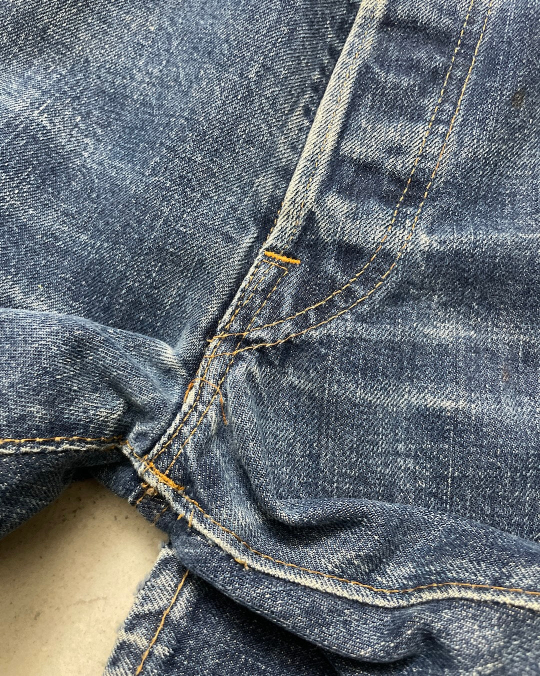 60's Levi's 501 BIGE ボタン裏16 ウエストチェーン 平行ステッチ 赤耳 W34 L30 リーバイス