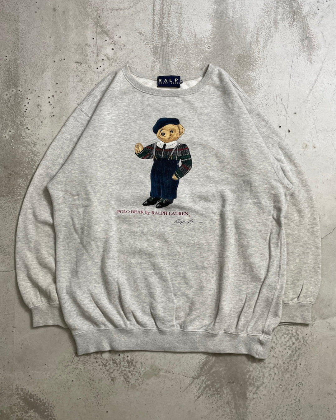 90's Ralph Lauren "POLO BEAR" スウェット 表記M ラルフローレン ポロベア