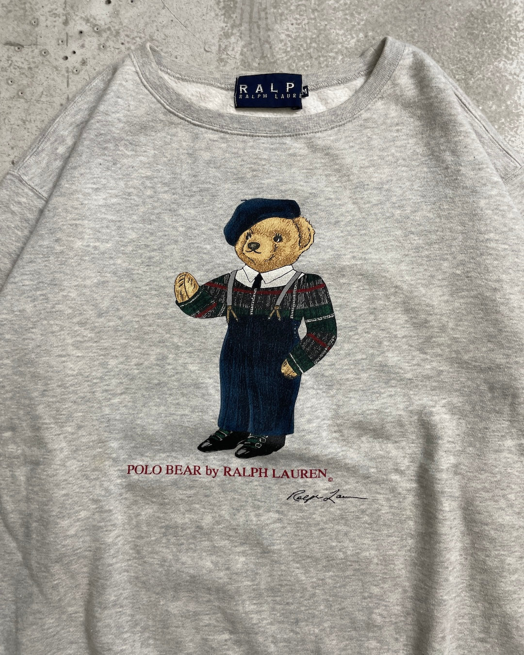 90's Ralph Lauren "POLO BEAR" スウェット 表記M ラルフローレン ポロベア