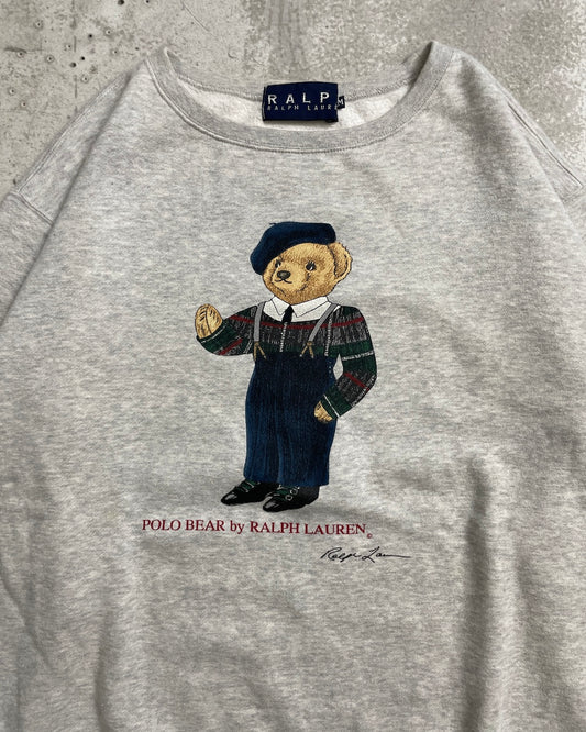 90's Ralph Lauren "POLO BEAR" スウェット 表記M ラルフローレン ポロベア