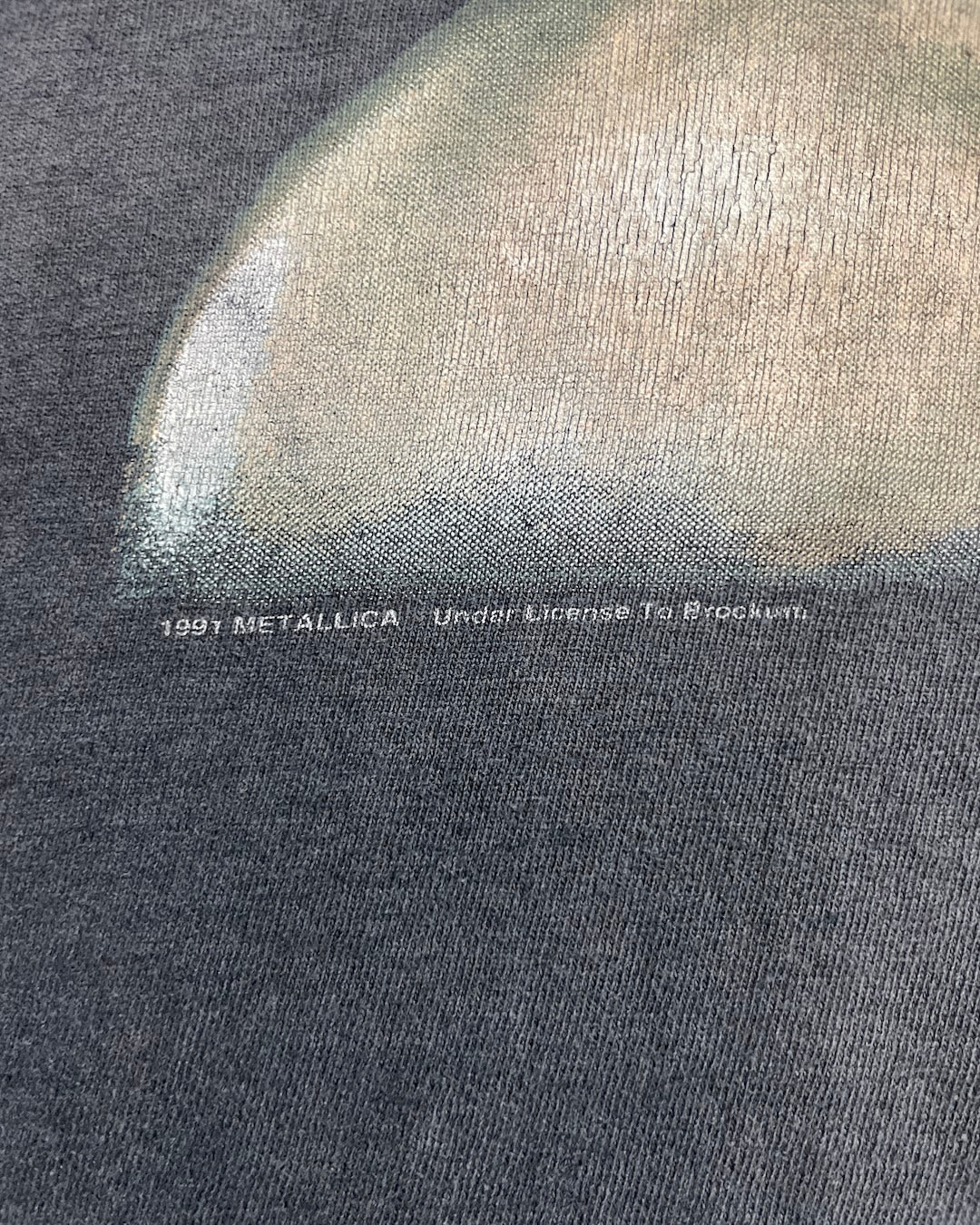 90's METALLICA "ENTER SANDOMANN" バンドTシャツ アルバム 両面プリント 表記L USA製 メタリカ サンドマン