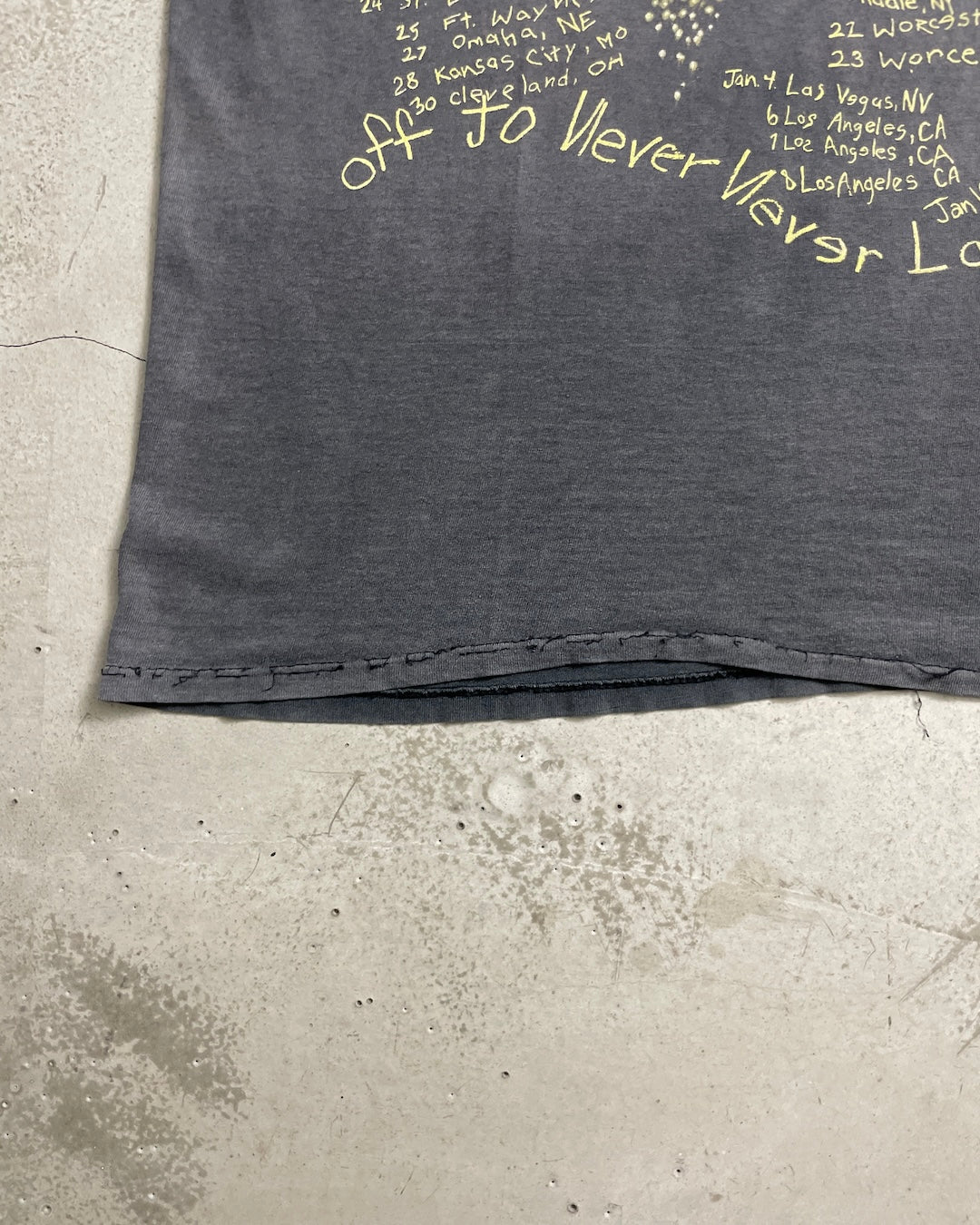 90's METALLICA "ENTER SANDOMANN" バンドTシャツ アルバム 両面プリント 表記L USA製 メタリカ サンドマン