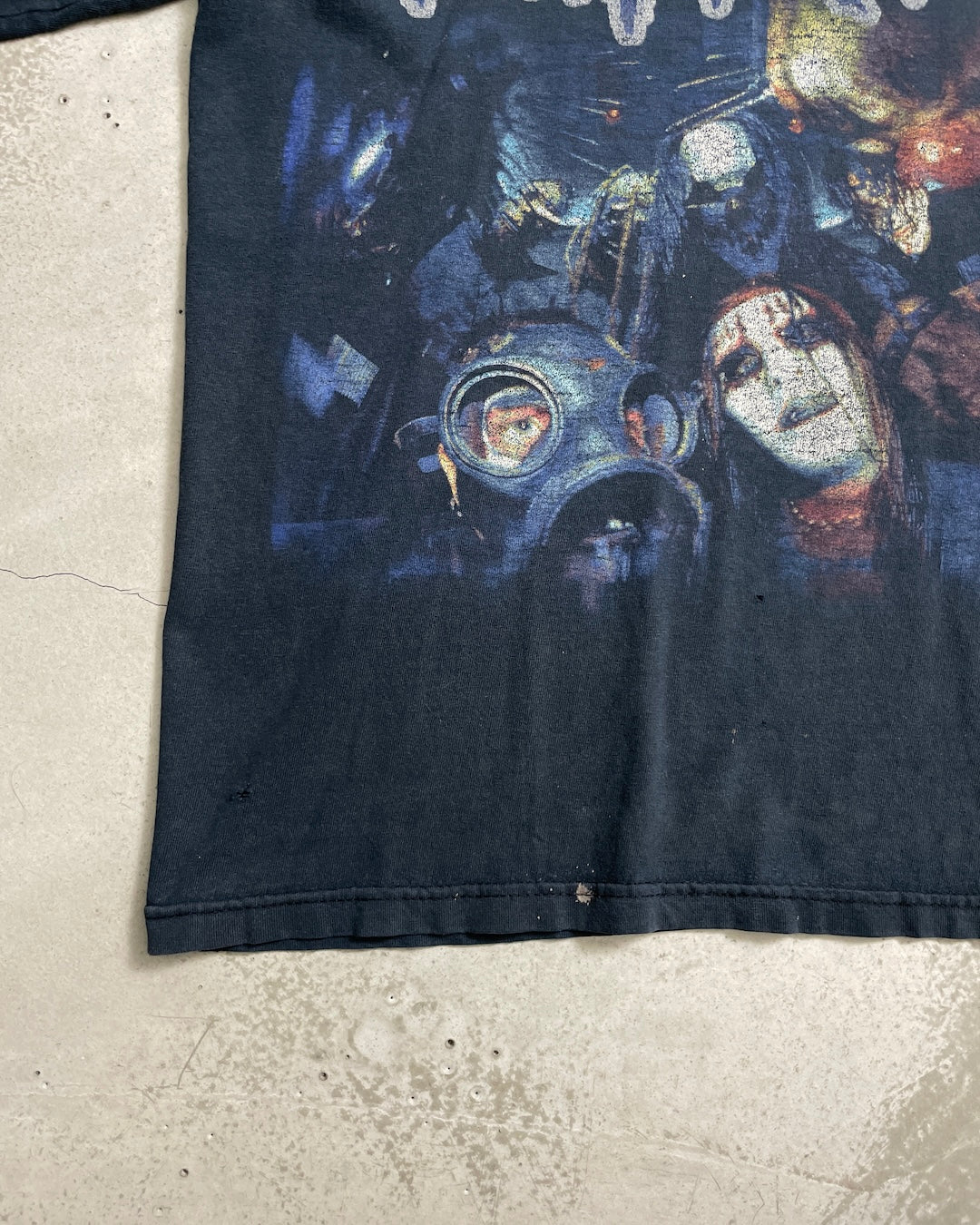 00's Slipknot バンドTシャツ メンバー 両面プリント 表記M USA製 スリップノット グランジ 襤褸