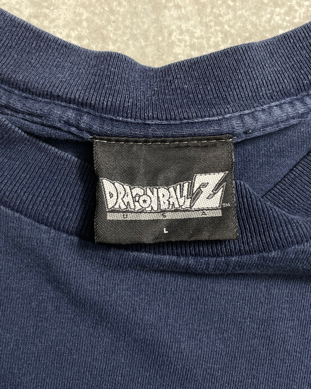 90's DRAGONBALL Z "Z戦士" アニメTシャツ両面プリント 表記L USA製 ドラゴンボール
