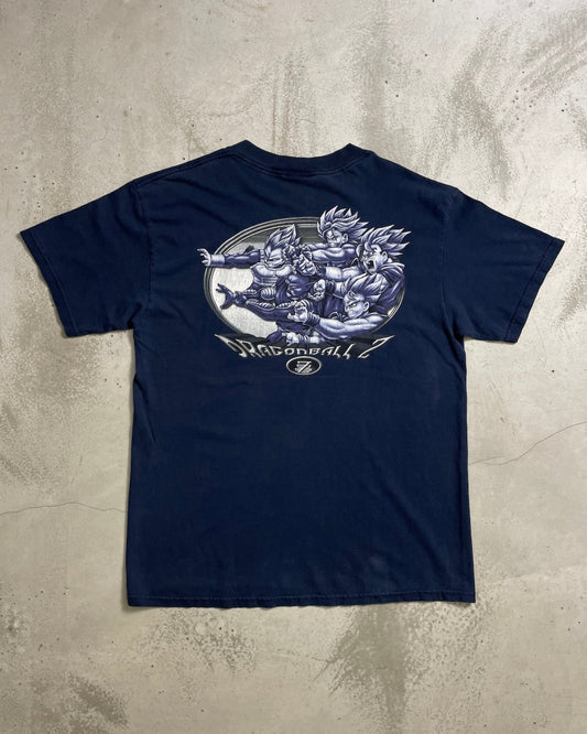 90's DRAGONBALL Z "Z戦士" アニメTシャツ両面プリント 表記L USA製 ドラゴンボール