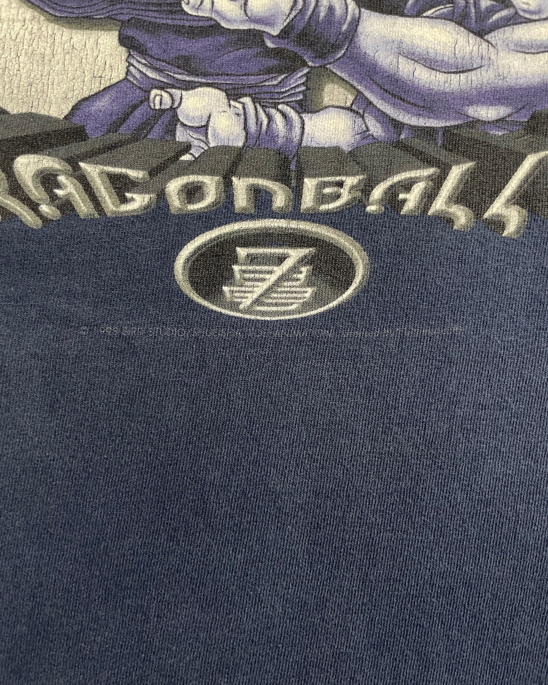 90's DRAGONBALL Z "Z戦士" アニメTシャツ両面プリント 表記L USA製 ドラゴンボール
