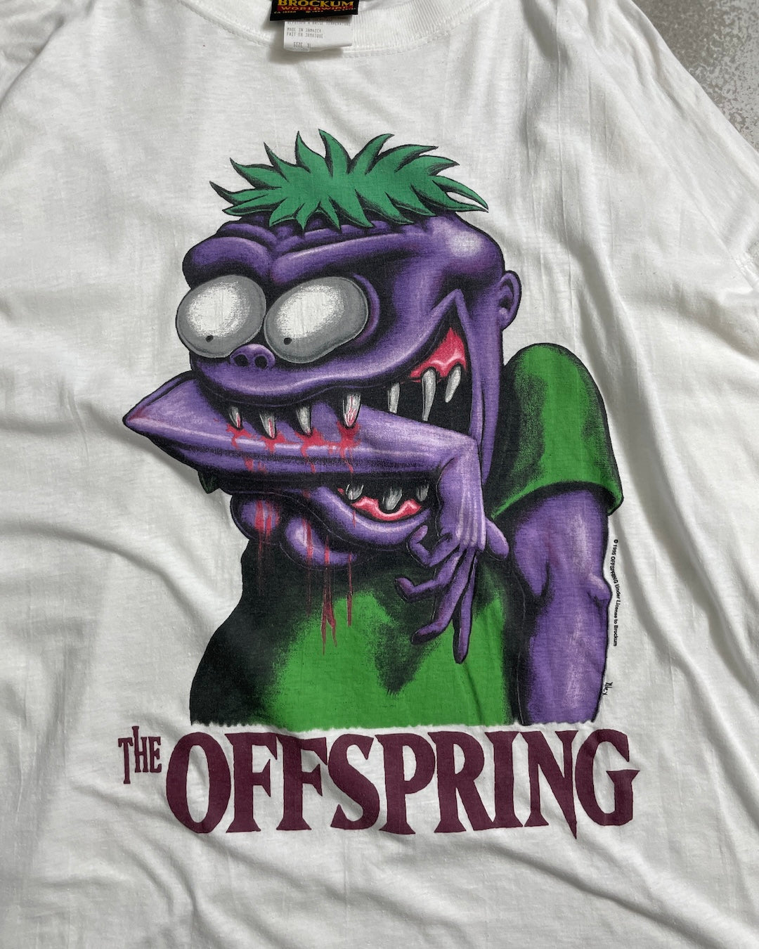 90's THE OFFSPRING "Monster" バンドTシャツ 表記XL オフスプリング モンスター