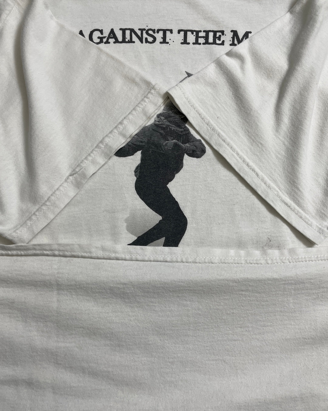 90's Rage Against The Machine "Sling shot" バンドTシャツ 両面プリント 表記L メキシコ製 レイジ