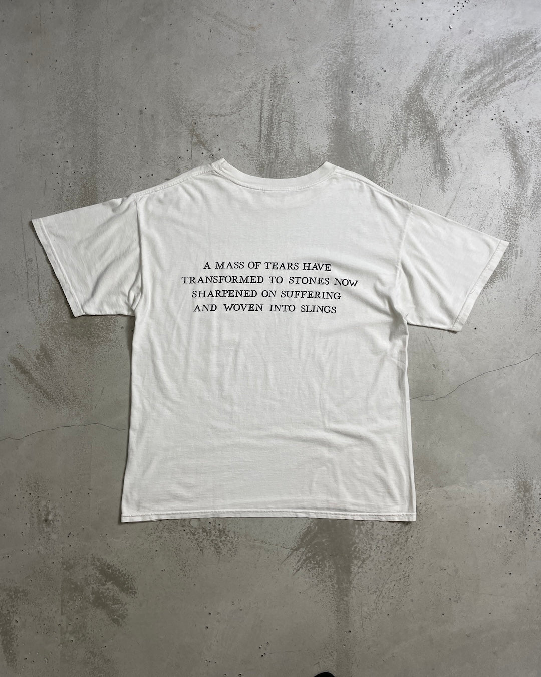 90's Rage Against The Machine "Sling shot" バンドTシャツ 両面プリント 表記L メキシコ製 レイジ