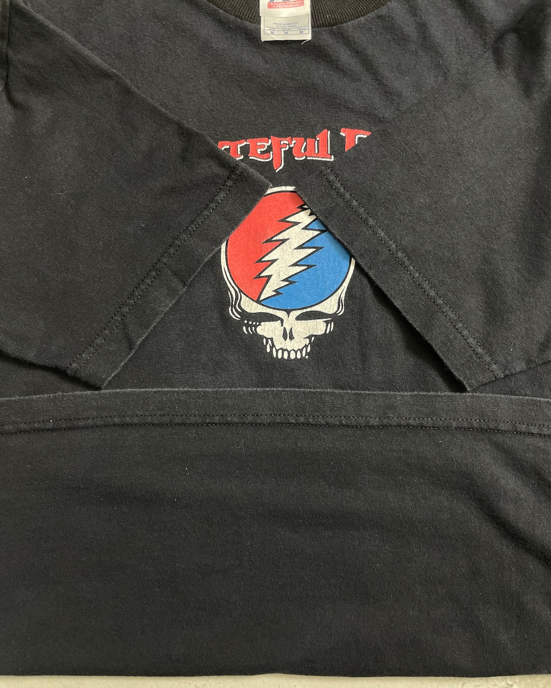 00's Grateful Dead "Steal Your Face" バンドTシャツ 表記M メキシコ製 グレイトフルデッド 襟ツートン