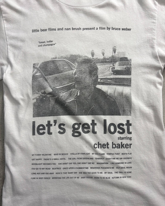 00’s Bruce Weber chet baker フォトTシャツ 両面プリント ブルースウェーバー