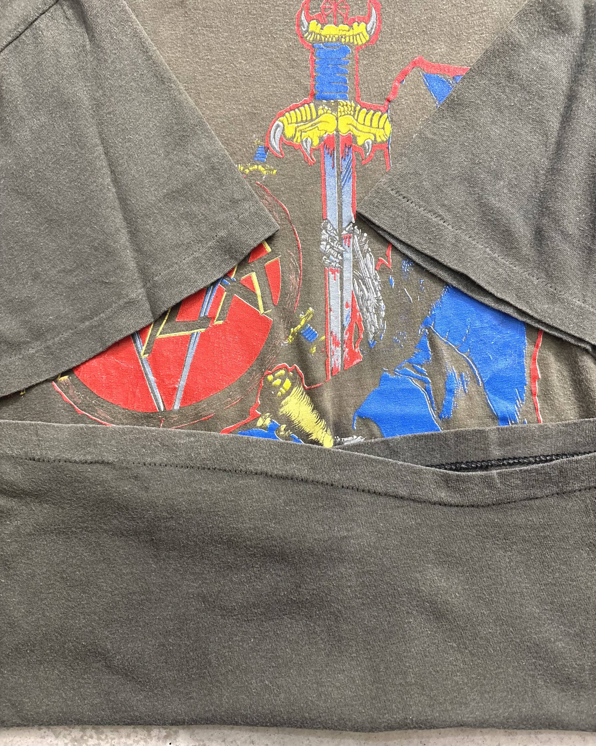 90's SLAYER "Spill The Blood" Band T-Shirt Tagged L Made in USA Slayer