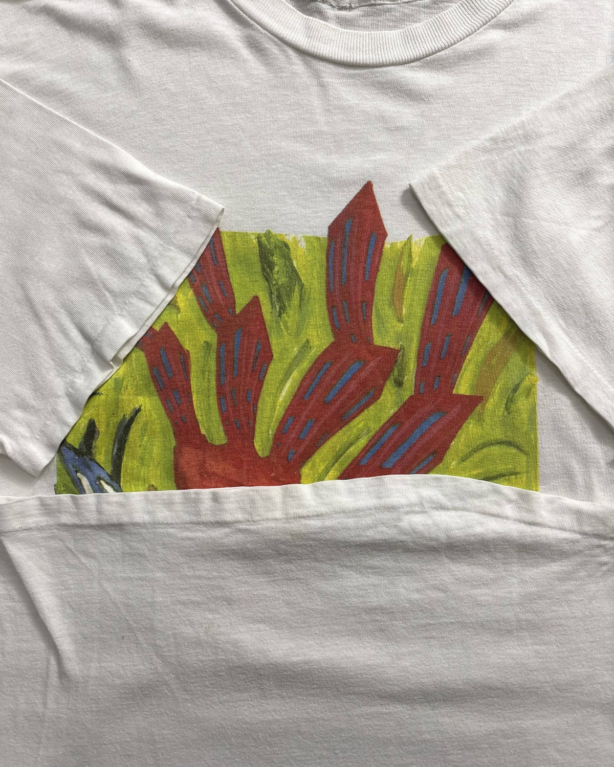 90's Bruce Wall "METRO FREAKO" アートTシャツ ブルースウォール