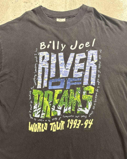90's Billy Joel 93-94 ツアーＴシャツ バンドＴ 両面プリント 表記XLサイズ ビリー ジョエル