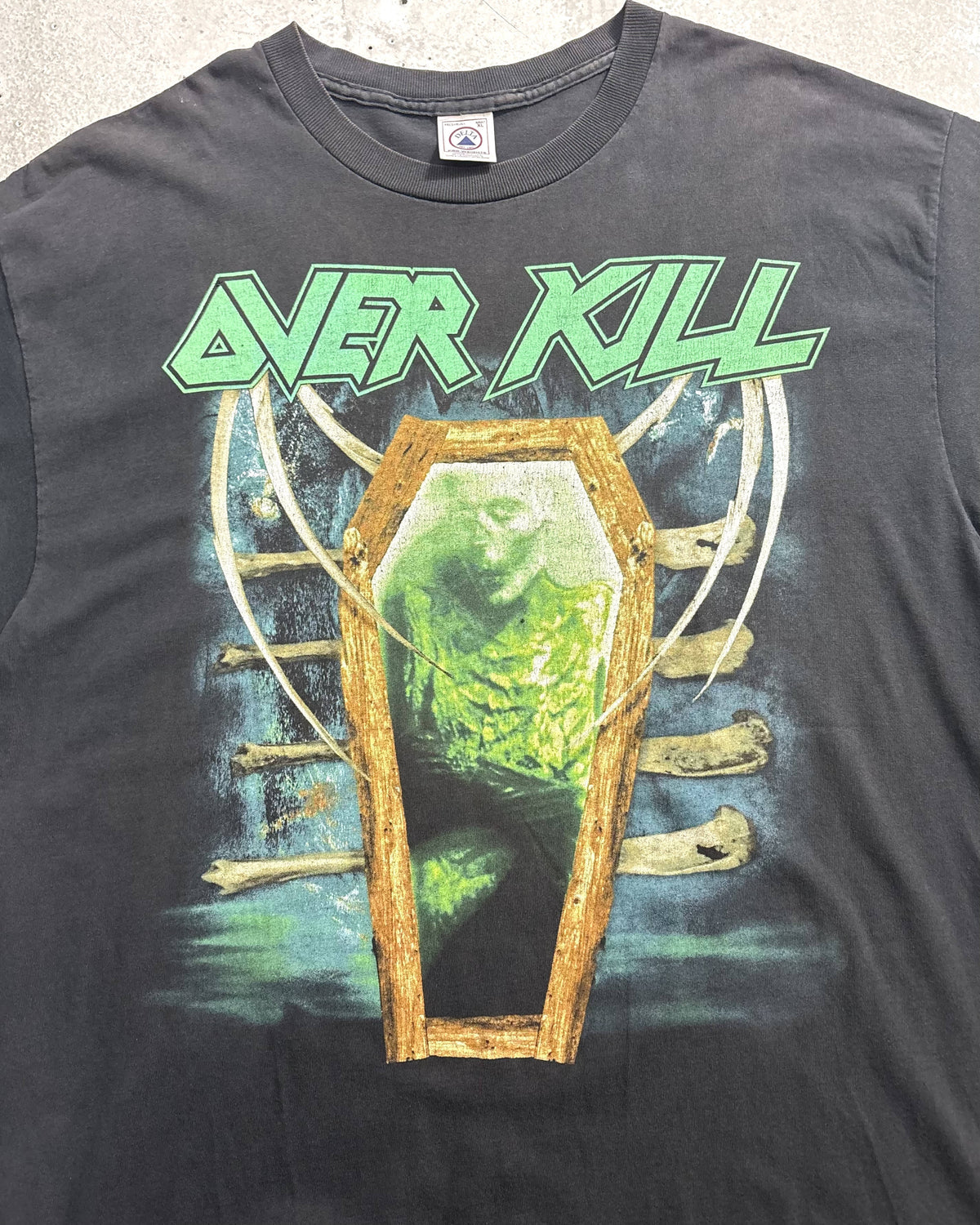 00's Over Kill "Horrorscope" バンドTシャツ アルバム 両面プリント 表記XL USA製 オーバーキル