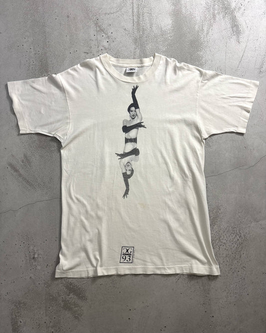 90's CG DESIGN フォトTシャツ 両面プリント 表記L USA製 シージーデザイン