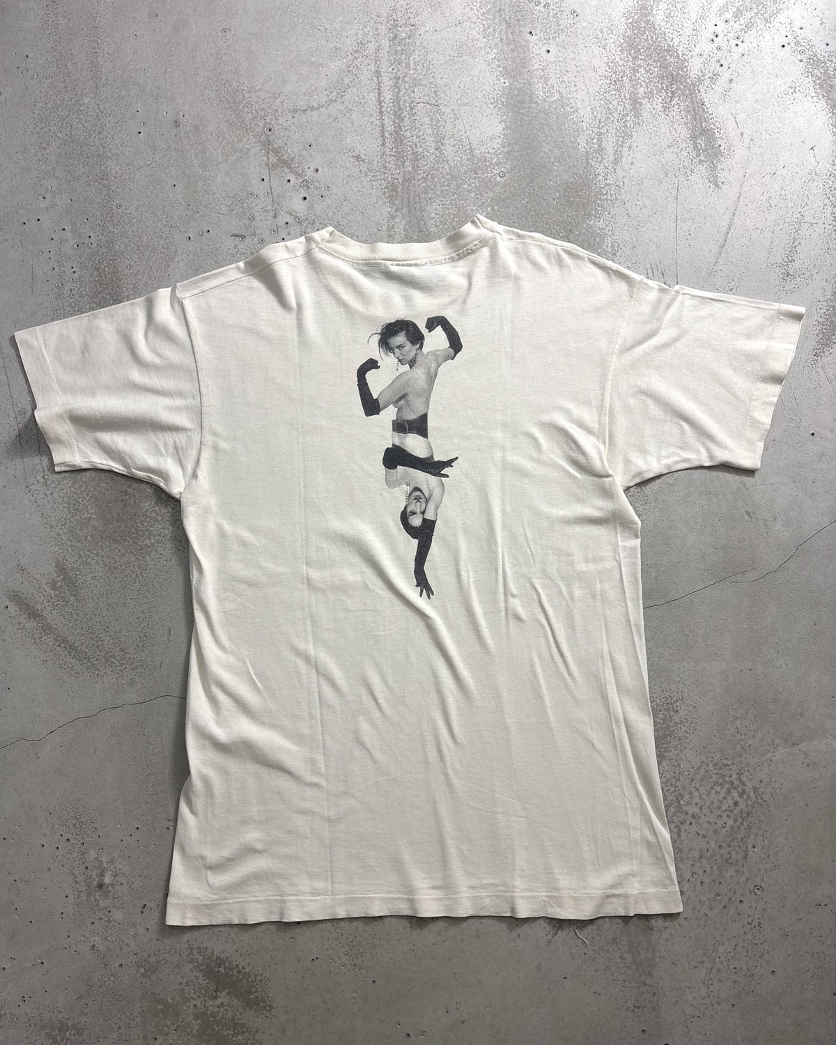 90's CG DESIGN フォトTシャツ 両面プリント 表記L USA製 シージーデザイン