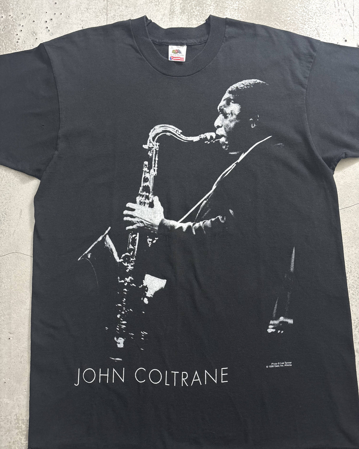 90's John Coltrane ジャズ歌手 フォトTシャツ 表記L USA製 ジョーンコルトレーン