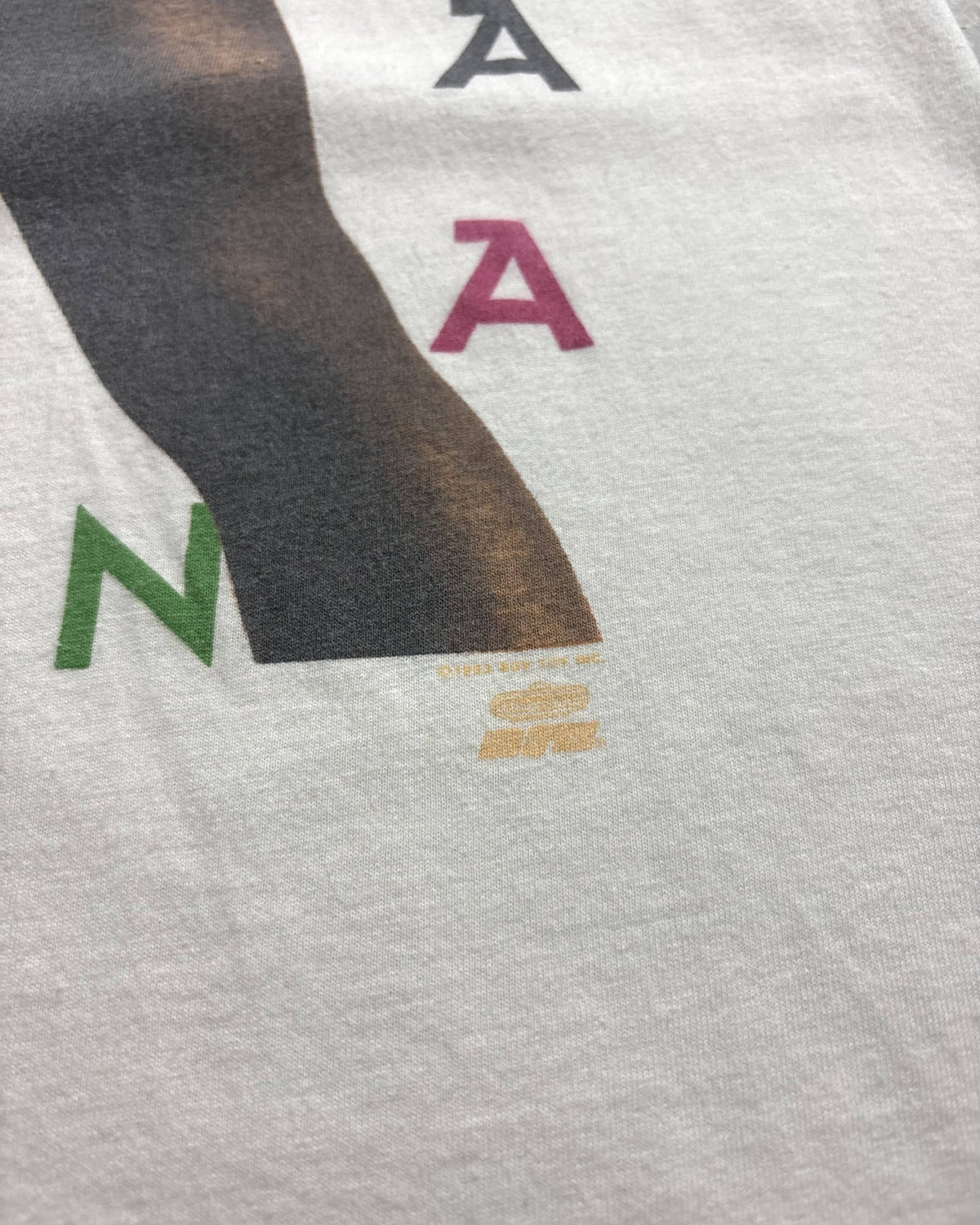 90's MADONNA "Backstage Pass Fits" フォトTシャツ 両面プリント 表記L USA製 マドンナ