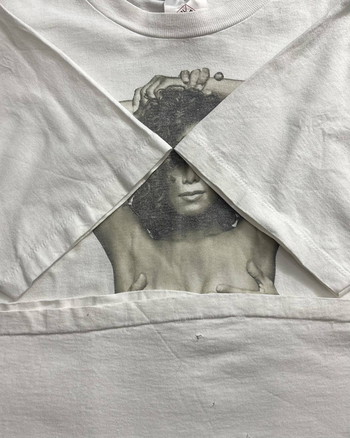 90s Janet Jackson 93 Tour T-Shirt Photo Double-Sided Print Tagged XL Made in USA