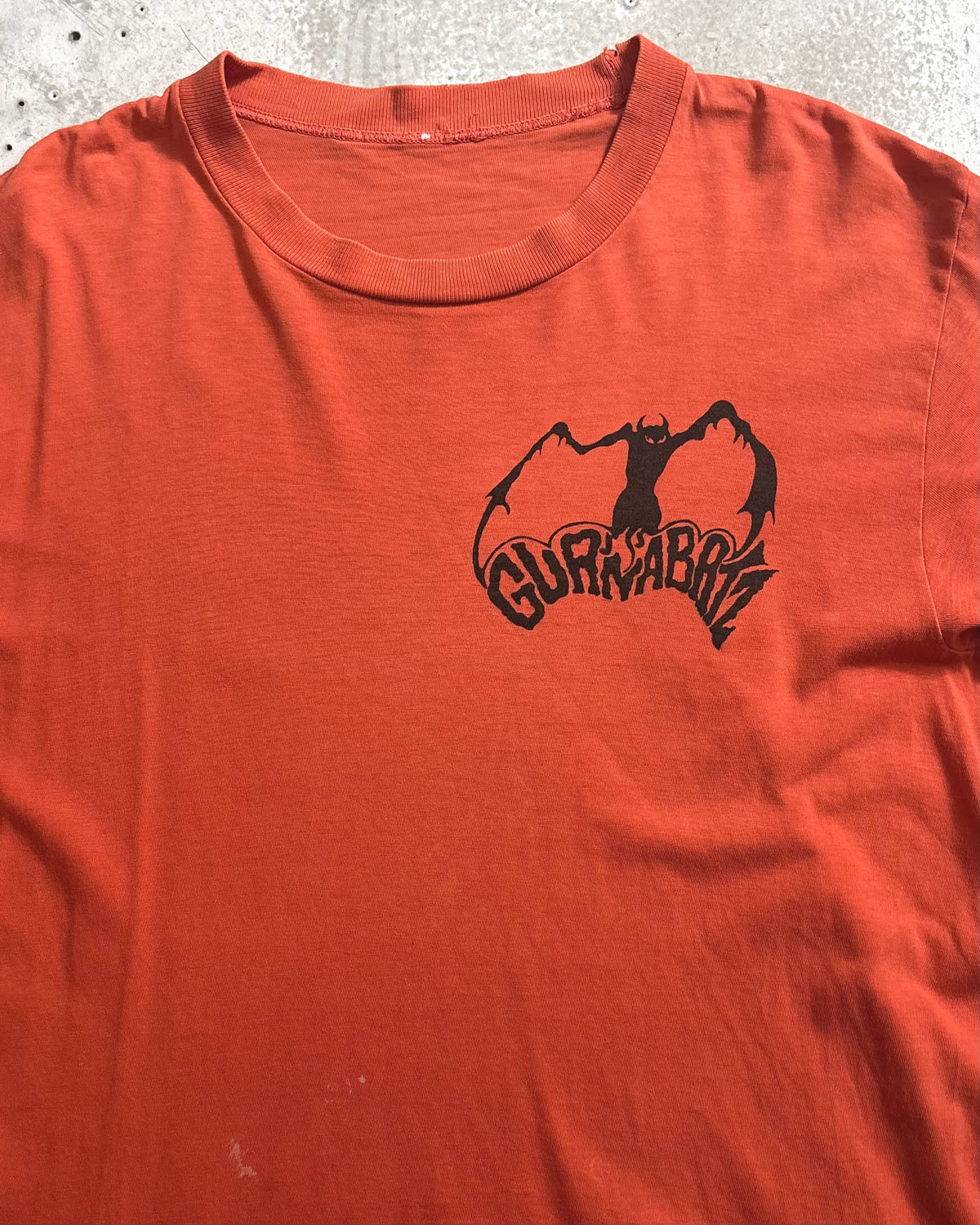 80's Guana Batz Black devil バンドTシャツ 両面プリント グアナ バッツ